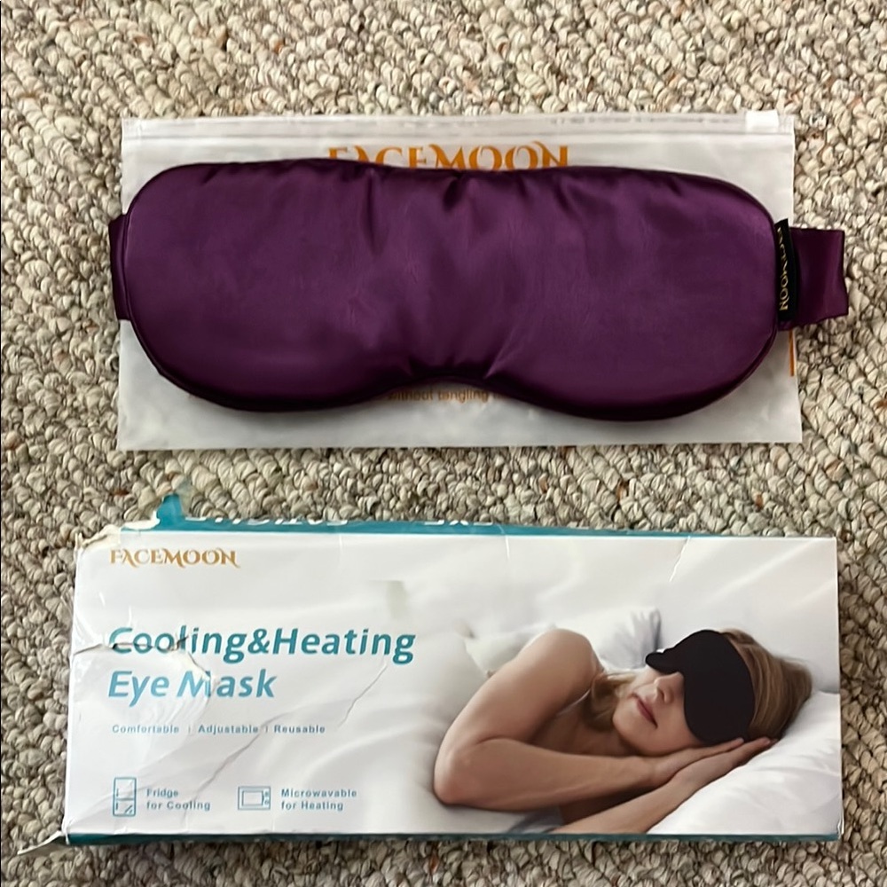 Purple Cooling & Heating Eye Mask